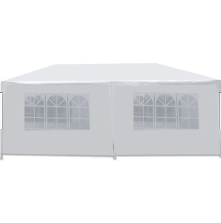 10'x20' Outdoor Gazebo Canopy Tent Durable Pavilion For Events W/ 6 Sidewalls