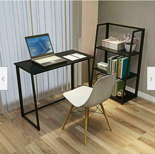 Table Small Foldable No Assembly Computer Desk Home Office Laptop